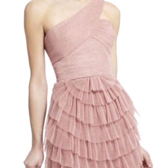 BCBGMaxAzria Dresses & Skirts - Bcbg one shoulder dress